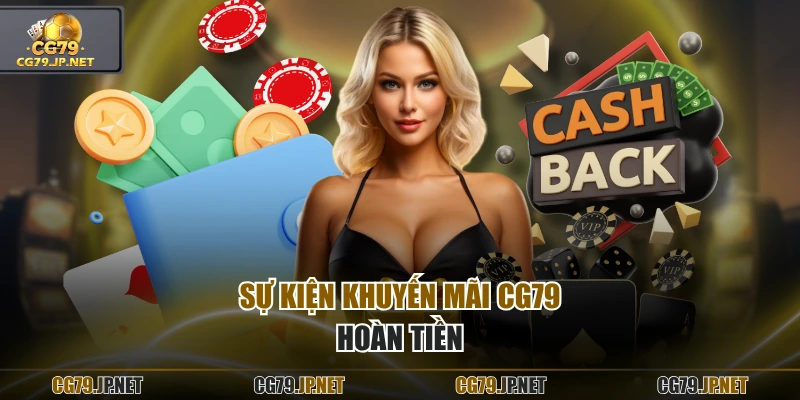 Sự kiện khuyến mãi CG79 hoàn tiền